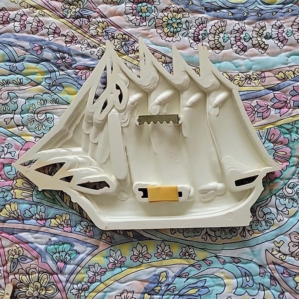 Vintage Burwood Clipper Ships Wall Hanging Set of 3 Nautical Decor